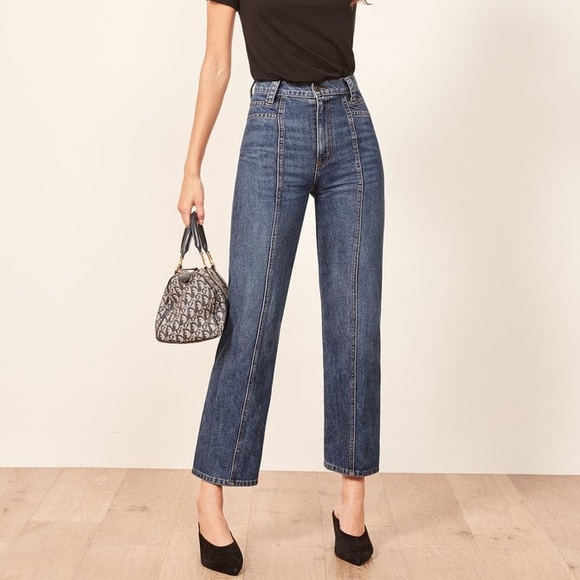 reformation 70s jeans